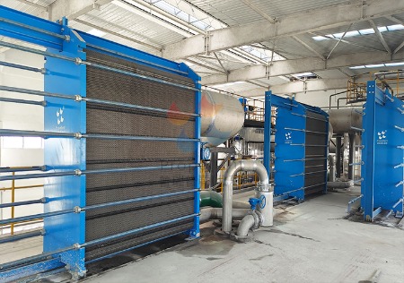 煮糖板式冷凝器